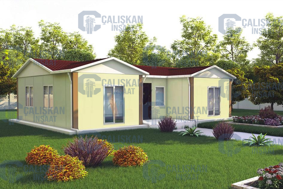 Kayseri Anahtar Teslim Prefabrik 73 mt